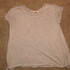 STRIPED COTTON TSHIRT